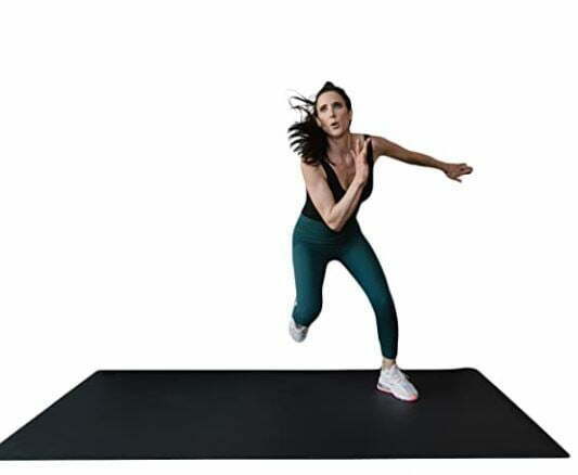 Round Yoga Mat: Square36 Large Exercise Mat